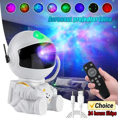 Astronaut LED Galaxy Projector