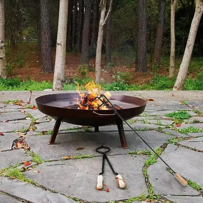 Outdoor Fire Poker Portable Fireplace Poker Tool Fire Pit Poker For Outdoor Camping 33 Inch Fireplace Poker Tools Fire Poker