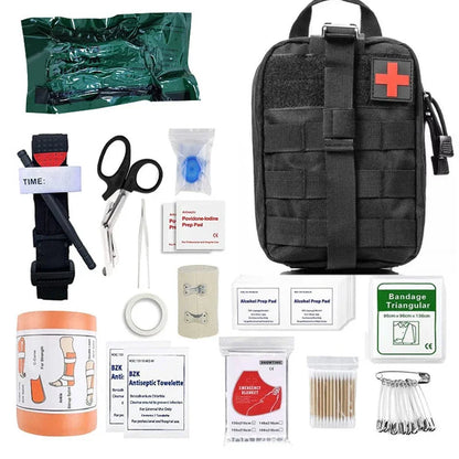 Tactical First Aid Kit EDC Survival Emergency Kits Bag Gear Outdoor Hunting IFAK EMT Medical Pouch Tourniquet Bandage