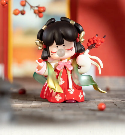 Chinese Poetry Series Blind Box Toys Doll Cute Mulans Anime Action Figure Caixa Caja Decoration Girl Gift