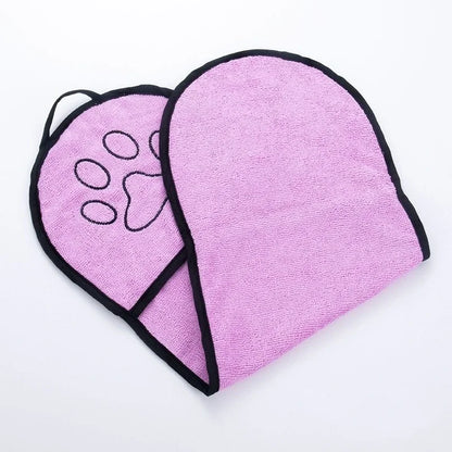 Super Absorbent Pet Bath Towel-Quick-Dry for Dogs &amp; Cats