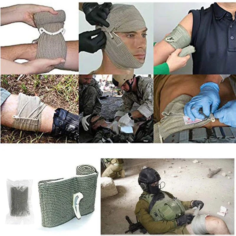 Tactical First Aid Kit EDC Survival Emergency Kits Bag Gear Outdoor Hunting IFAK EMT Medical Pouch Tourniquet Bandage