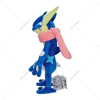 33CM Pokemon Plush Greninja Soft Stuffed Toys Anime Animal Pocket Monster Doll Soft Stuffed Toys Children Kids Birthday Gifts