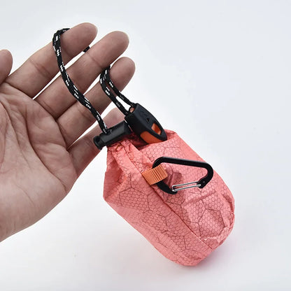 Portable Waterproof Emergency Survival Sleeping Storage Bag Hiking Sack Camping Gear Thermal Bivy Aid Rescue Kit Mylar Blanket