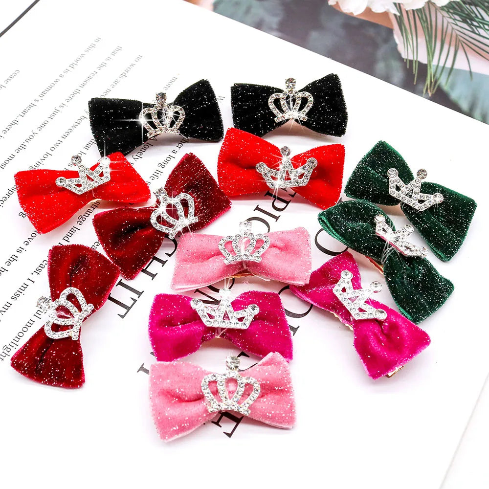 Pet Dog Bow Hairpin