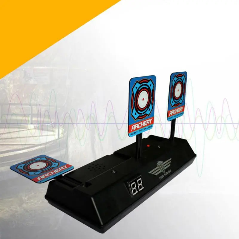 Electronic Scoring Target Auto Reset Digital Target for Nerf Guns Target Sound Effect Gifts