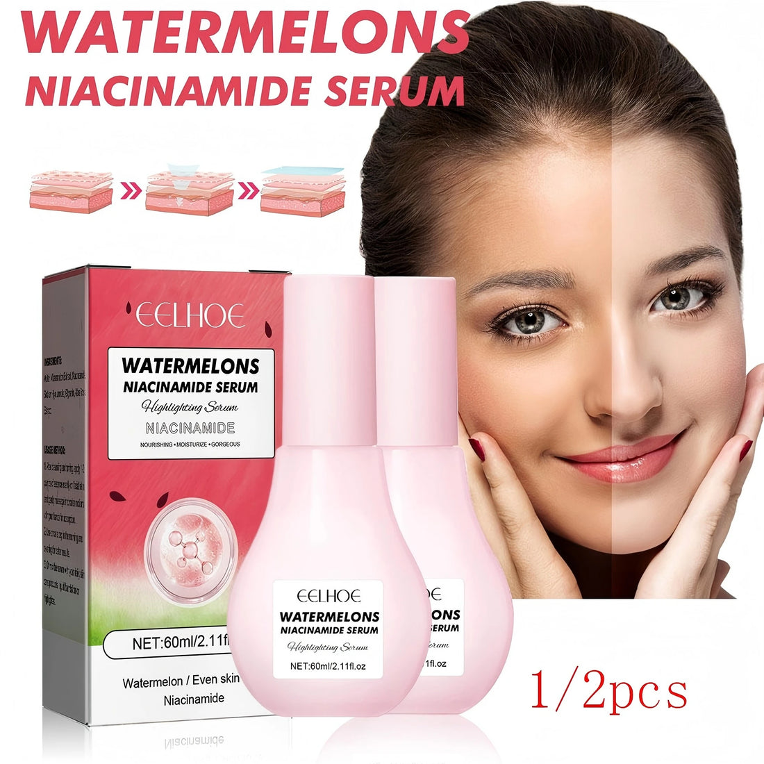 Watermelon Glow Niacinamide Dew Drops Serum