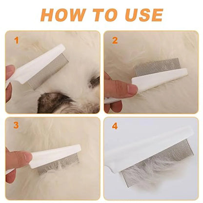 Pet Grooming Flea Comb