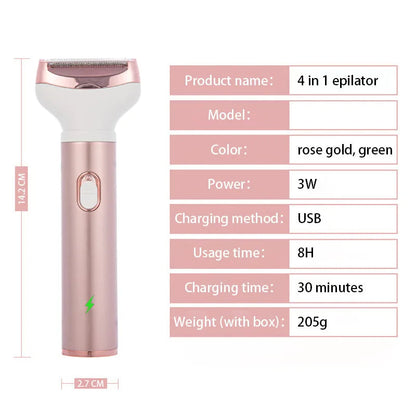 Women Razor Shaver Beauty Instrument Body Epilator Nose Hair Removal