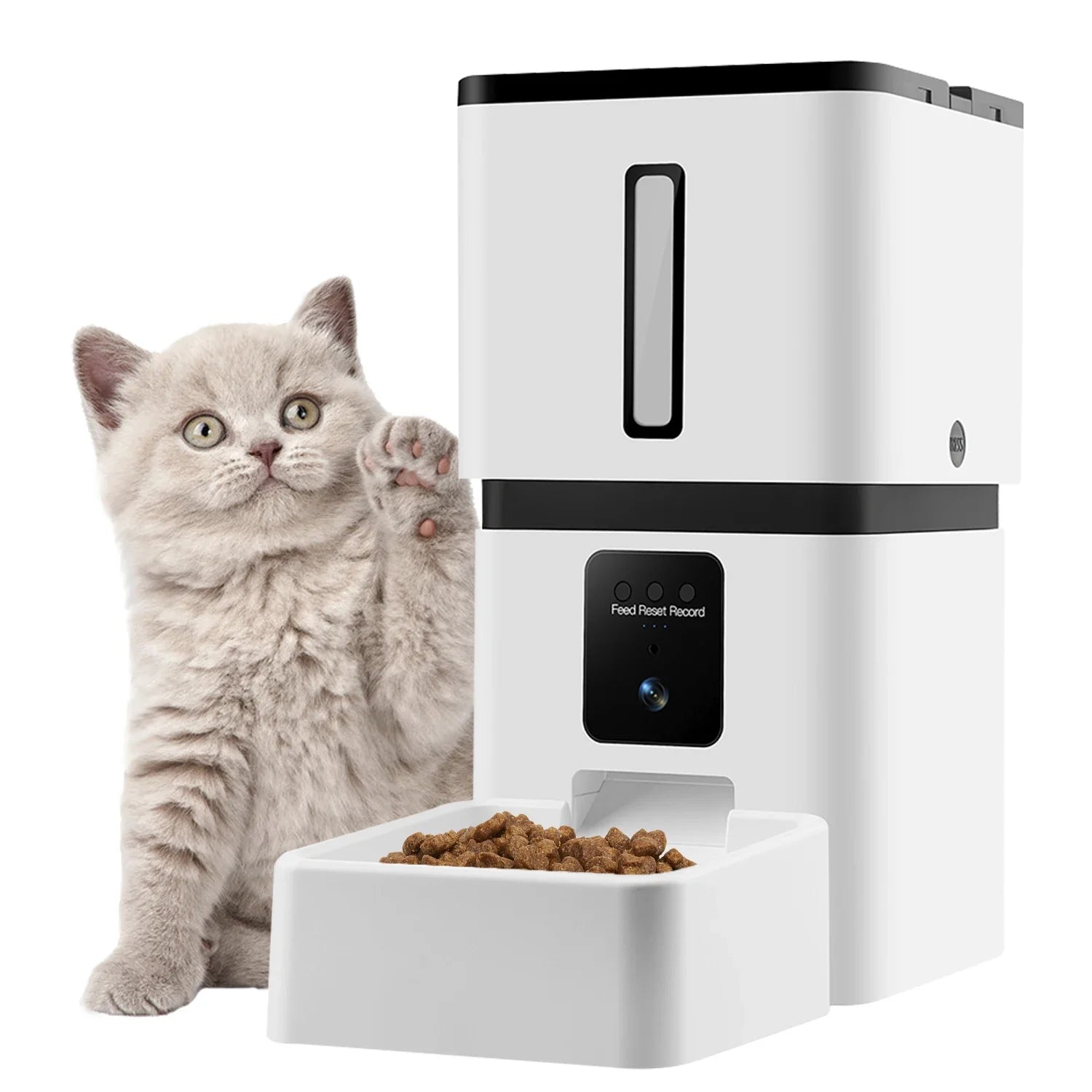 Dog Cat Smart Pet Feeder WIFI Mobile App Remote Control Automatic Pet Feeder