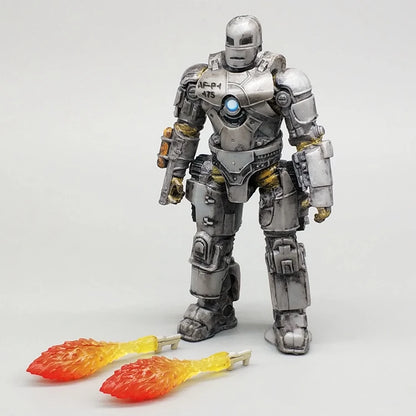 Marvel Iron Man MK1 War Machine Doll Gifts Toy Anime Figure Action Figures Model Collect Ornaments