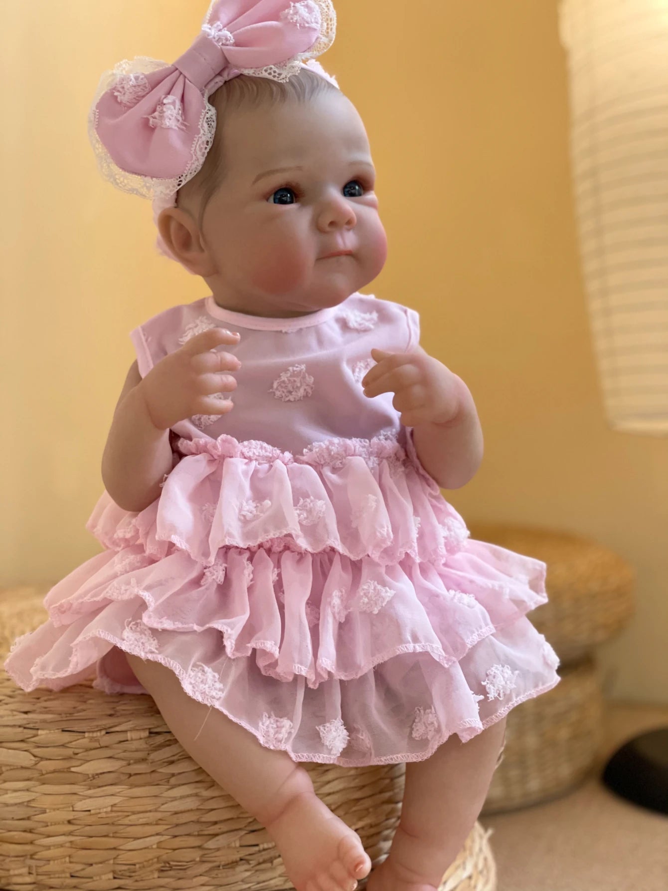 18 Inch Bettie Full Body Soft Silicone Girl Reborn Baby Doll With Painted Lifelike Hair Bebe Reborn Toys