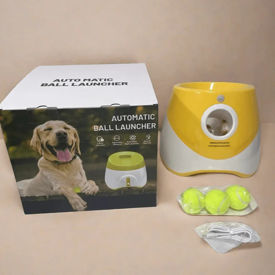 Pet Dog Automatic Ball Launcher Chase Toy