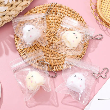 1/2Pcs Miniature Slow Rebound Relief Squeeze Toys Sticky TPR Squishy Mini Chick Stress Reliever Toys Squishy New Fidget Prop
