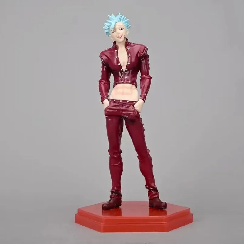 21cm The Seven Deadly Sins: Dragon's Judgement Anime Figure Ban Meliodas PVC Action Figure Adult Collectible Model Doll Toy