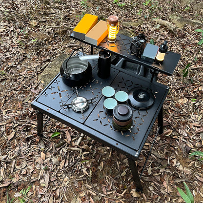 Portable Outdoor Camping Gas Stove with Adjustable Flame Small