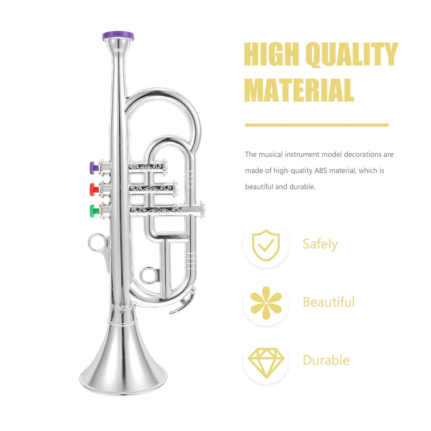 Classical Clarinet Trumpet Saxophone Imitation Musical Instrument Toys Boys Girl Early Education Learning Tool for Kids Children