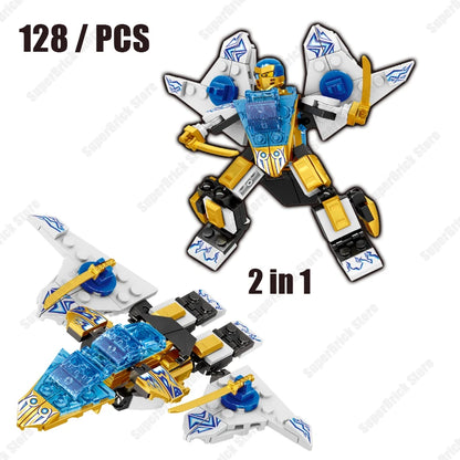 Gift Ninja New Legacy Kai Jay Zane Lloyd Mech Super Armor Robot Figures Building Blocks Kit Bricks Classic Movie Model Kids Toys