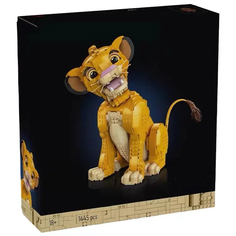 1445Pcs Creative ideas Lion Compatible 43247 Model Building Blocks Assemble Bricks Puzzle Toys For Boy Girl Christmas Gifts