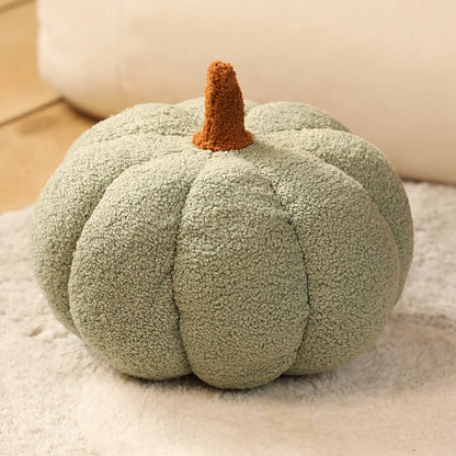 20cm New Nordic Halloween Pumpkin Plush Toy Plushie Soft Plant Stuffed Doll Holidays Props Decorative Throw Pillow for Kids