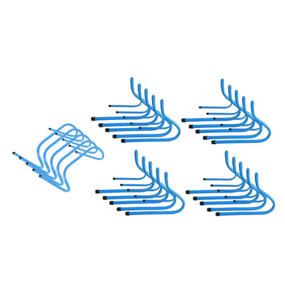 5 Pieces Agility Speed Training Hurdles Obstacles Speed Hurdles for Foot Exercise Soccer Hurdle Training Workout Outdoor Sports