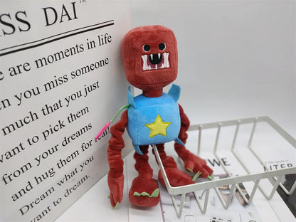 2023 New Boxy Boo Toy Cartoon Game Peripheral Dolls Red Robot Filled Wuggy Huggy Plush Dolls Holiday Gift Collection Dolls