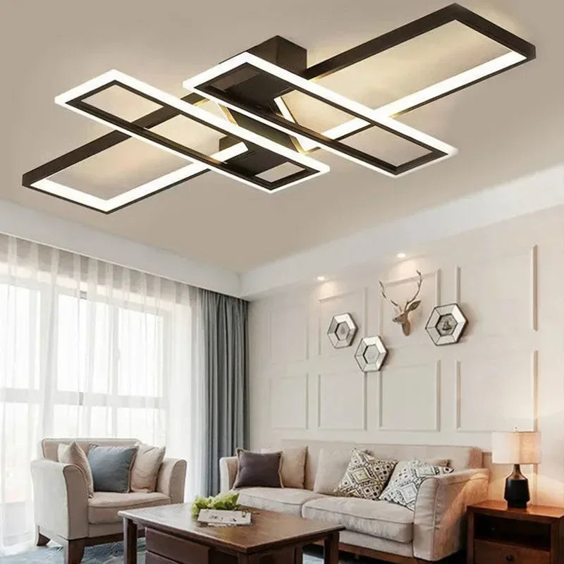 New living room lamp Modern LED Ceiling Lamp Dining Kitchen Decoration Creative Home Indoor Lustre Chandelier Lighting Fixture