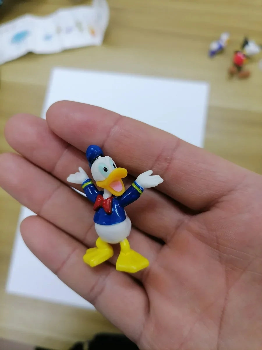 Mickey Mouse And Friends Minnie Anime Figurine Donald Duck Daisy Ornaments Disney Cartoon Action Figure Model Toys Kids Gifts