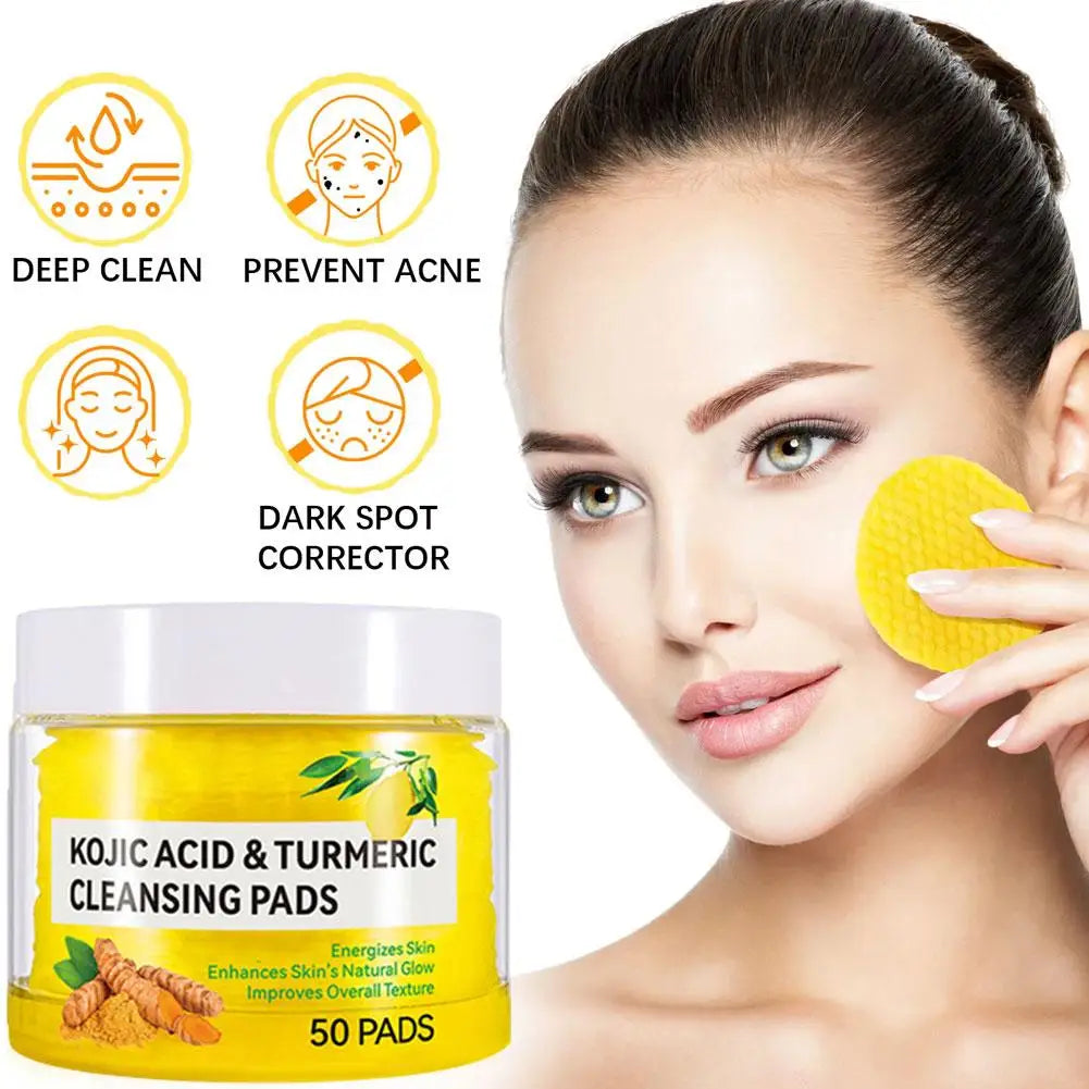 Kojic Acid Turmeric Cleansing Pad