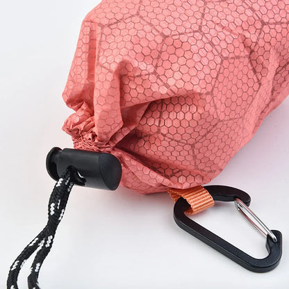 Portable Waterproof Emergency Survival Sleeping Storage Bag Hiking Sack Camping Gear Thermal Bivy Aid Rescue Kit Mylar Blanket