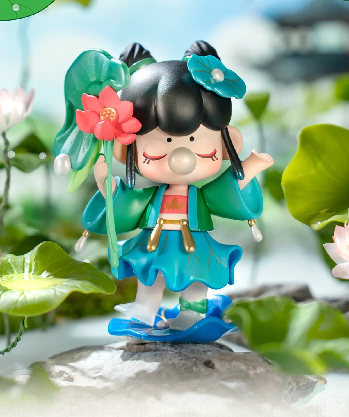 Chinese Poetry Series Blind Box Toys Doll Cute Mulans Anime Action Figure Caixa Caja Decoration Girl Gift