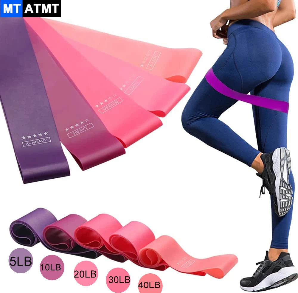 Yoga Strap Exercise Straps Elastic Resistance Bands Adjustable Yoga Stretching Pilates 60cmx5cm Yoga Training Gym Fitness