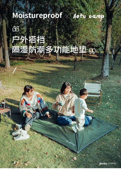 Waterproof Oxford Ground Sheet Floor Cloth Camping Mat Picnic Mat Oxford Cloth Wear-Resistant Anti-Tie Floor Mat With Nails