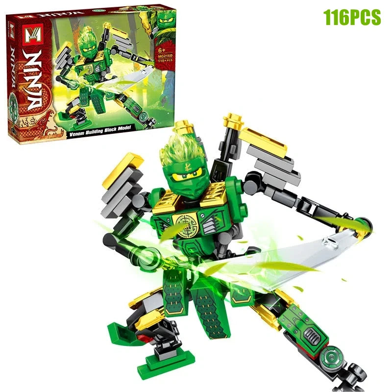 Gift Ninja New Legacy Kai Jay Zane Lloyd Mech Super Armor Robot Figures Building Blocks Kit Bricks Classic Movie Model Kids Toys