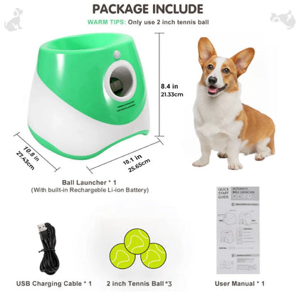 Pet Dog Automatic Ball Launcher Chase Toy