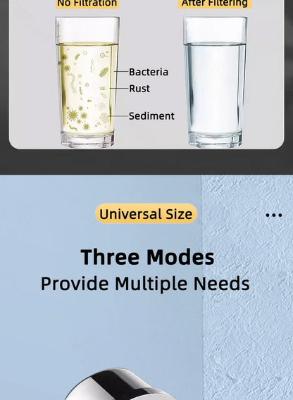 High Pressure Shower Head Handheld Shower Head Bathroom Pressurized Shower Head Filter Element Filters Water Quality Accessories