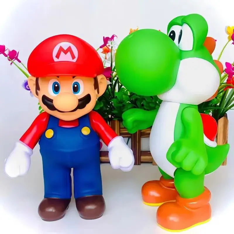 2023 New Anime Figures Super Bowser Action Figures PVC Oversized Kawaii Model Doll Birthday Collectible Ornament Kids Toys Gifts