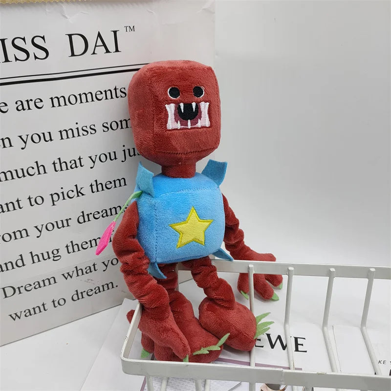 2023 New Boxy Boo Toy Cartoon Game Peripheral Dolls Red Robot Filled Wuggy Huggy Plush Dolls Holiday Gift Collection Dolls