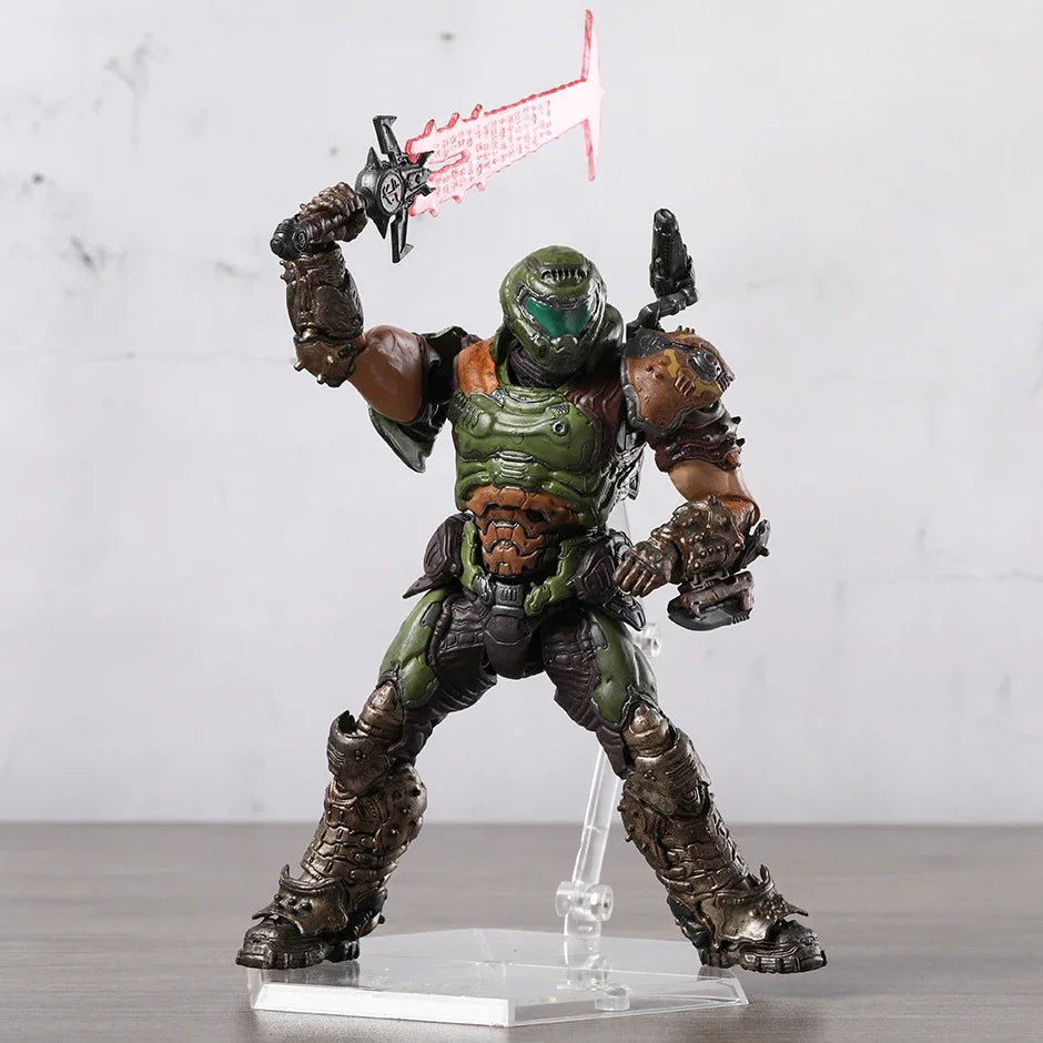 figma SP-140 Doom Slayer Action Figure Figurine Collectible Model Doll Toy Gifts