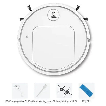 2025 4-in-1 Smart Home Appliance: Air Purifier, Mist Humidifier, Vacuum Cleaner &amp; Robotic Sweeper, Enhance Home Air Quality, Eff