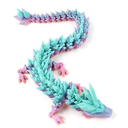 3D Printed Dragon In Egg Full Articulated Dragon Fidget Toys Home Office Rotatable Articulated Dragon Egg Ideal Gift for Kids