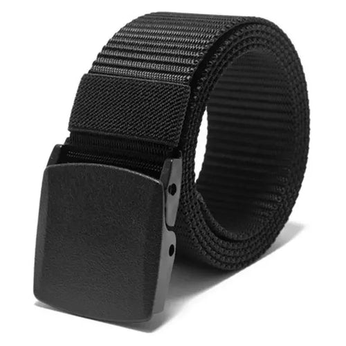 Automatic Buckle Nylon Belt, Fashionable MEN&
