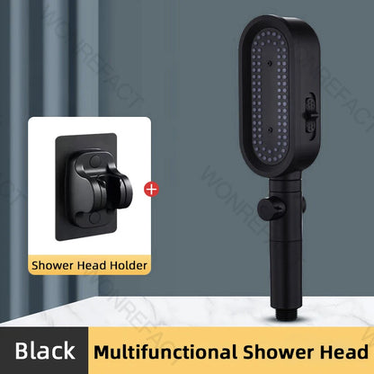 High Pressure Shower Head Handheld Shower Head Bathroom Pressurized Shower Head Filter Element Filters Water Quality Accessories