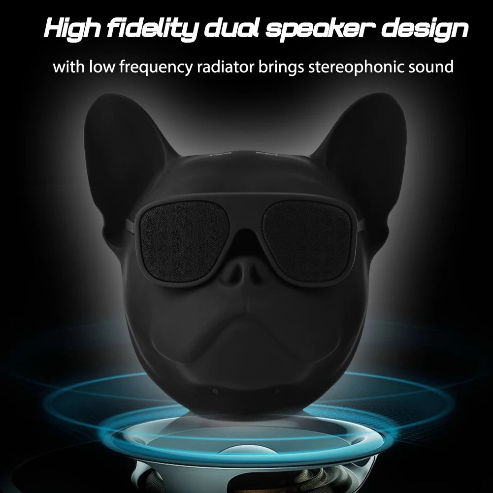 Bluetooth Speaker Portable Dog Shaped Stereo Sound Music Player Bluetooth Wireless Speaker Stereo Sound Speaker Portable Speaker
