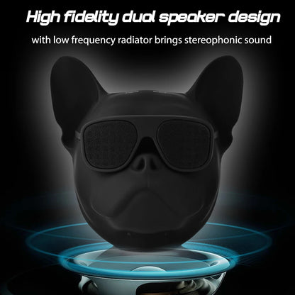 Bluetooth Speaker Portable Dog Shaped Stereo Sound Music Player Bluetooth Wireless Speaker Stereo Sound Speaker Portable Speaker