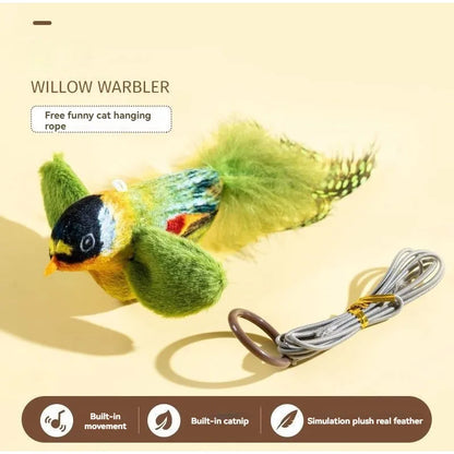 1 Pc Cat Toys For Indoor Cats Interactive Cat Toy Realistic Bird Sound Cat Toy Plush Cat Toy Catnip Cat Toy for Cats Kitten Toy