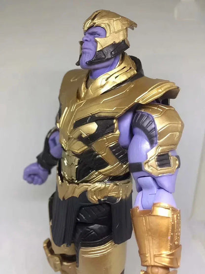 Marvel Movie Of The Avengers Infinity War BJD Action Figures Thanos Cool  Model Doll Collection Kids  Birthday Gift Decoration