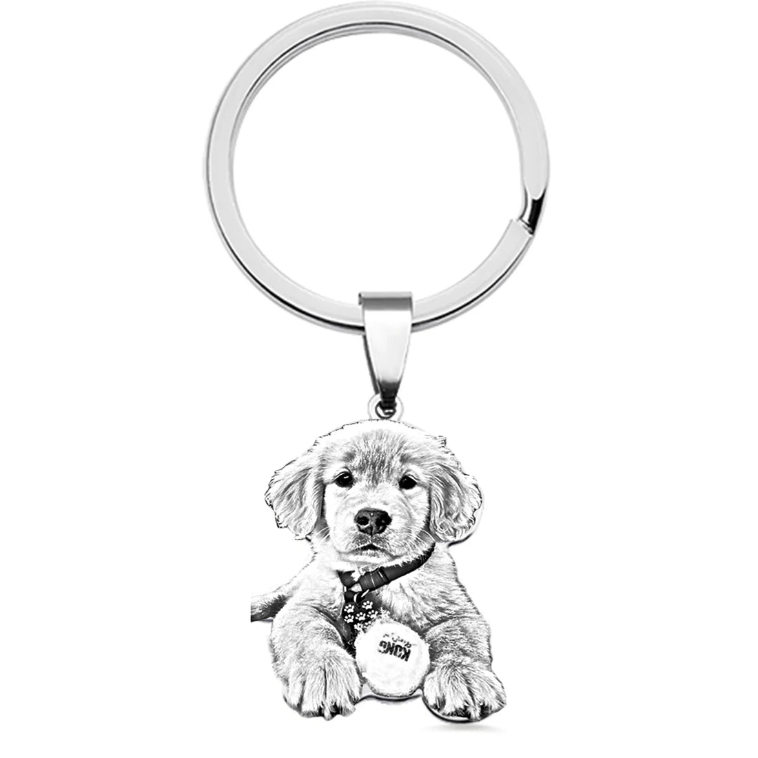 Dascusto Customized Pet Photo Keychain