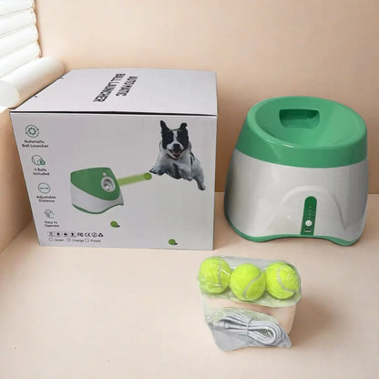 Pet Dog Automatic Ball Launcher Chase Toy