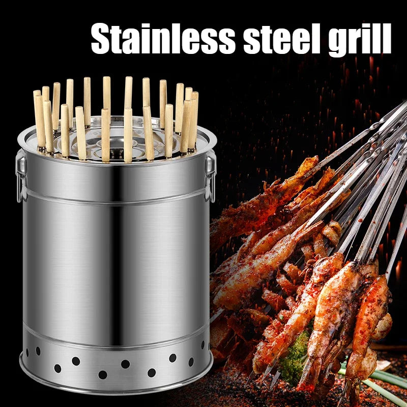 Outdoor Portable Charcoal Grill